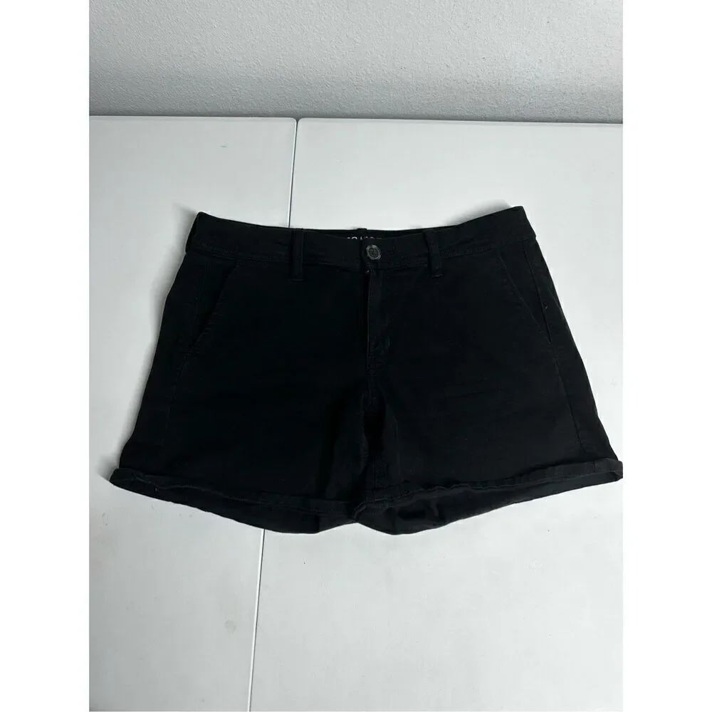 American Eagle Outfitters Black Womenโs Shorts Super Stretch Sizeโ8